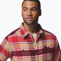 Hemd Herren Columbia Windward II rich wine trapper windowpane 6