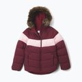 Kinder-Skijacke Columbia Arctic Blast III rich wine/satin pink