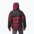 Gefütterte Jacke Herren Columbia Pike Lake II Hooded rich wine/black 3