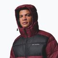 Gefütterte Jacke Herren Columbia Pike Lake II Hooded rich wine/black 6