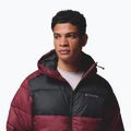 Gefütterte Jacke Herren Columbia Pike Lake II Hooded rich wine/black 7