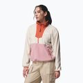 Damen-Fleecejacke Columbia Sequoia Grove 1/2 Zip Fleece chalk/eraser pink/tuscan