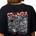 Damen-Trekking-T-Shirt Columbia Rolling Bend Graphic Oversized Tee black/mountainview 6