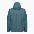 Herren Trekking-Sweatshirt Columbia Triple Canyon Grid Fleece Full Zip II compass blue heather/black 2