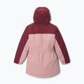 Kinder-Skijacke Columbia Hikebound II Long Insulated eraser pink/rich wine 2