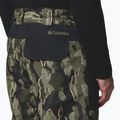 Herren Snowboardhose Columbia Coreshot Printed greenscape treebark print/black 6