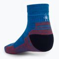 Smartwool Hike Light Cushion Knöchel Trekkingsocken blau-orange SW001611E18 2
