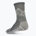 Smartwool Classic Hike Light Cushion Mountain Pattern Crew Trekkingsocken schwarz 2