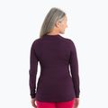 Damen Thermo-Sweatshirt icebreaker 200 Oasis Crewe Ski Tracks nightshad/midnightnav/aop 2
