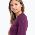 Damen Thermo-Sweatshirt icebreaker 260 Tech Crewe nightshade 4