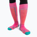 Herren icebreaker Ski+ Medium OTC tempo/flux green/earth Skisocken 2