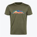Herren Thermo-T-Shirt icebreaker Tech Lite II Mountain Tops grün IB0A56VE0691 6