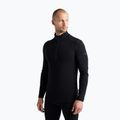 Thermoaktiv Hoodie Sweatshirt Herren icebreaker 260 Tech LS Half Zip black