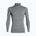Thermoaktiv Hoodie Sweatshirt Herren icebreaker 260 Tech LS Half Zip gritstone heather 7