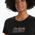 Damen Thermo-T-Shirt icebreaker Tech Lite II Mountain Geology schwarz IB0A56IS0011 4