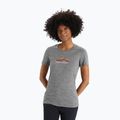 Damen-Trekking-T-Shirt Icebreaker Tech Lite II grau IB0A56IS0041