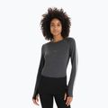 Damen-Funktionsshirt icebreaker ZoneKnit 260 jet hthr/black/metro hthr/cb