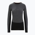 Damen-Funktionsshirt icebreaker ZoneKnit 260 jet hthr/black/metro hthr/cb 8