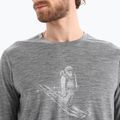Icebreaker Tech Lite II Herren Wander-T-Shirt grau IB0A56KY0041 4