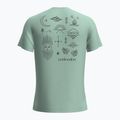 Trekking Shirt Herren Icebreaker Merino 125 Cool-Lite Sphere Tee Explore More mint 2