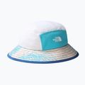 The North Face TNF Run Bucket weiß-blaue Laufmütze NF0A7WH5IR11