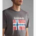 Napapijri Herren-T-Shirt NP0A4H22 gris 3
