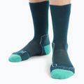 Icebreaker Damen Wandersocken Hike+ Light Crew grün 105099 3