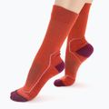 Icebreaker Damen Wandersocken Hike+ Light Crew rot 105099 2