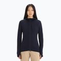Icebreaker Damen-Trekkingjacke Quantum III LS Zip Hood navy blau 0A59JW