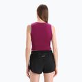 Damen Funktionsshirt icebreaker Zoneknit Cropped Bra-Tank purple gaze 3