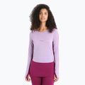 Damen-Thermoaktivshirt icebreaker 125 Zoneknit Crewe purple gaze