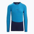 Herren Thermoaktivshirt icebreaker 125 Zoneknit Crewe geo blue 7
