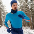 Herren Thermoaktivshirt icebreaker 125 Zoneknit Crewe geo blue 9