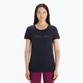 Damen Thermo-T-Shirt icebreaker Tech Lite II Moon Phase navy blau IB0A56NO4011