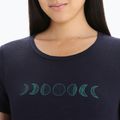 Damen Thermo-T-Shirt icebreaker Tech Lite II Moon Phase navy blau IB0A56NO4011 4