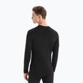 Icebreaker 200 Oasis Crewe Ski Stripes Herren Thermo-Sweatshirt schwarz 3