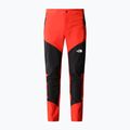 Herren-Trekkinghose The North Face Felik Slim Tapered rot/schwarz NF0A825WWU51