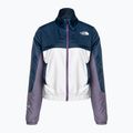 Damen Windjacke The North Face MA Wind Full Zip weiß-violett-blau NF0A825DIKC1