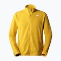 Herren Fleece-Sweatshirt The North Face 100 Glacier FZ gelb NF0A5IHQH9D1