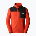 Herren trekking Sweatshirt The North Face Homesafe Full Zip Fleece braun-schwarz NFA55HLSV61