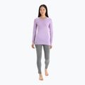 Icebreaker Damen Thermo-T-Shirt 200 Oasis LS Crewe Purple Gaze 104375 2