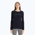 Damen Thermo-T-Shirt Icebreaker 200 Oasis Crewe Moon Phase navy blau IB0A56NL4011