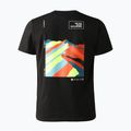 Herren-Trekking-T-Shirt The North Face Foundation Grafik schwarz NF0A55EFUV11 2