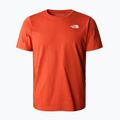 Herren-Trekking-T-Shirt The North Face Foundation Grafik orange NF0A55EFLV41