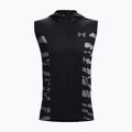 Koszulka koszykarska z kapturem męska Under Armour  Baseline Tank Hoodie 2 schwarz 13724-2-LG