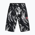 Herren Basketballshorts Under Armour Baseline 1'' Prnt 2 schwarz-rot 137221-2-LG
