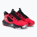 Under Armour GS Lockdown 6 Kinder Basketballschuhe rot 3025617 4