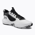 Basketballschuhe Herren Under Armour Lockdown 6 weiß-grau 325616-11