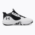 Basketballschuhe Herren Under Armour Lockdown 6 weiß-grau 325616-11 2