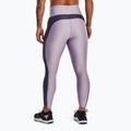 Damen-Trainingsleggings Under Armour Project Rock HG Ankle purple luxe 3
